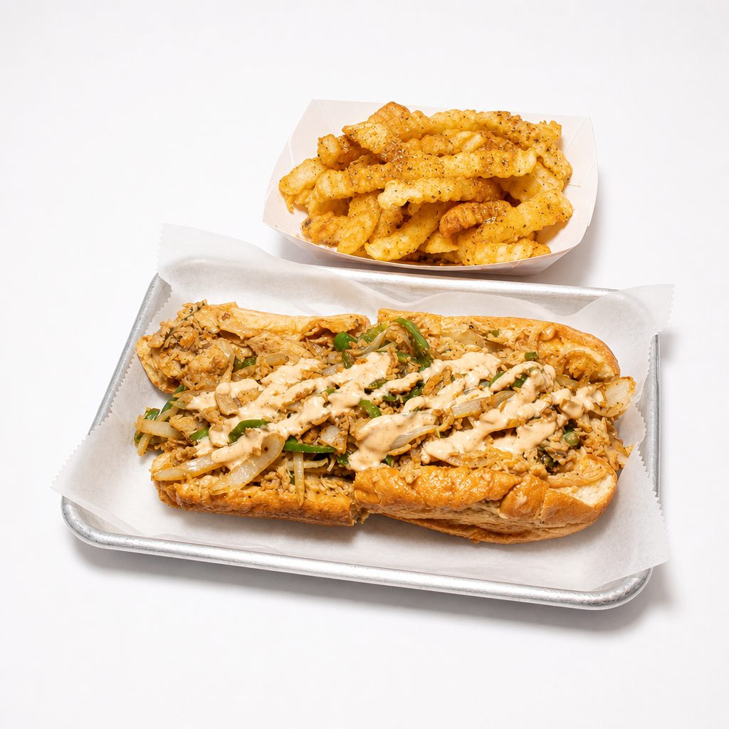 Chicken Philly Combo.