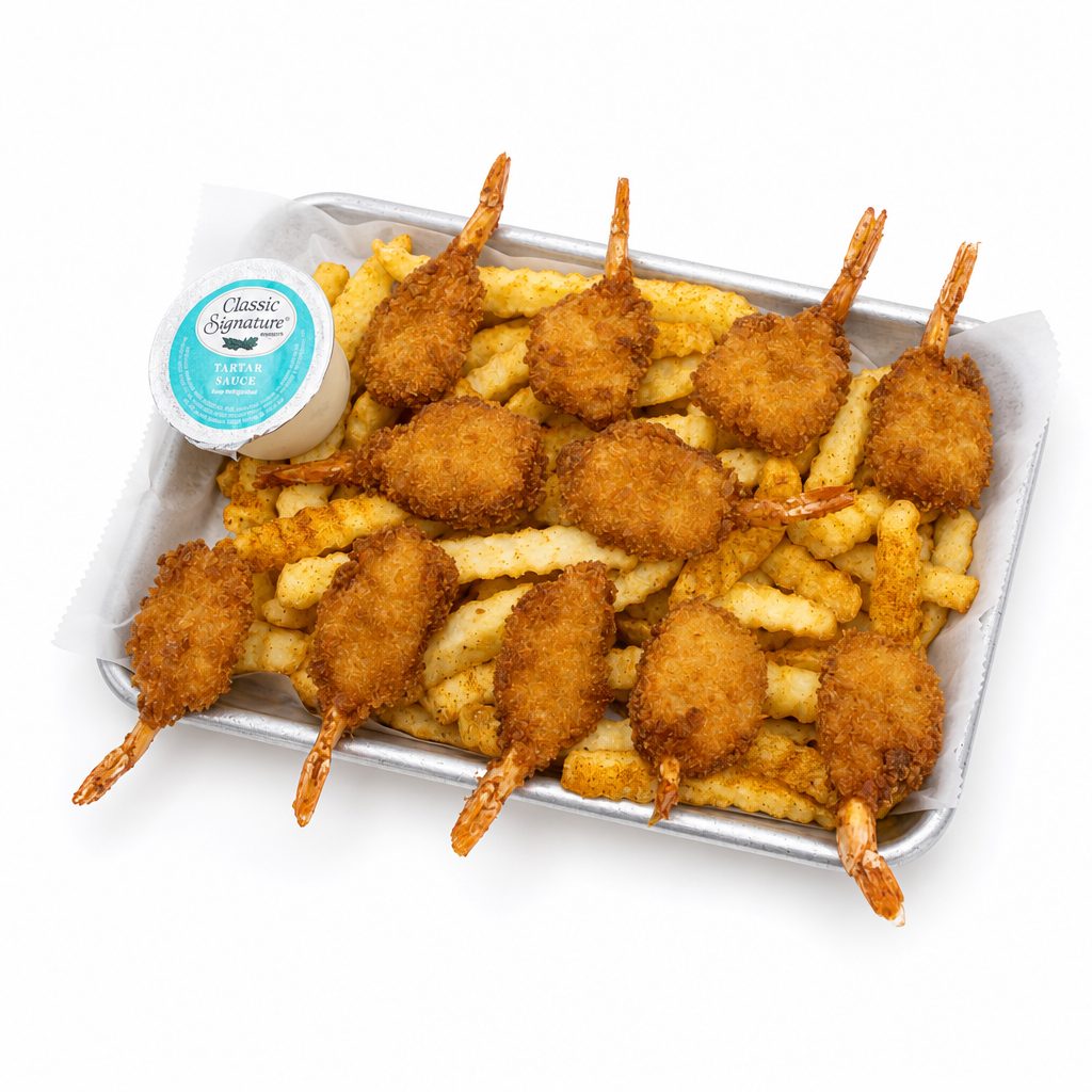 12 Pc Butterfly Shrimp.
