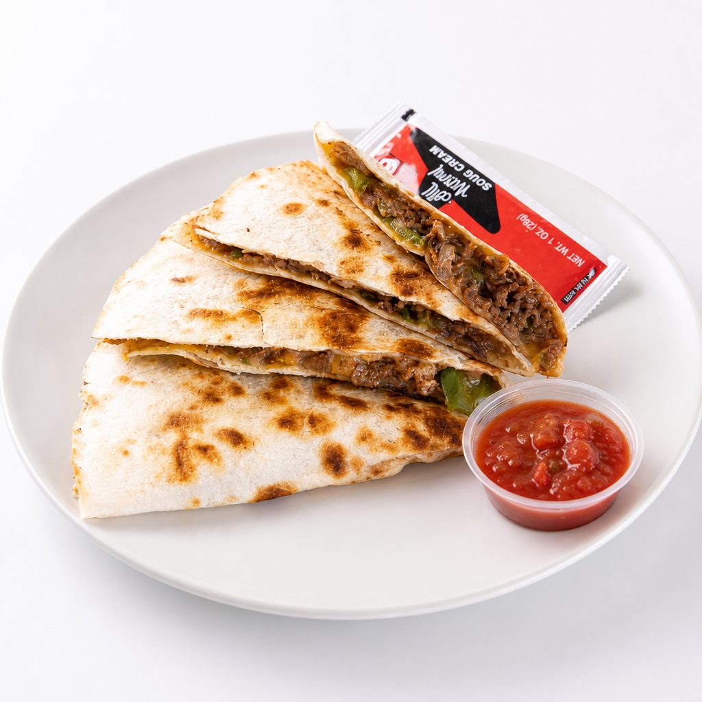 Steak Philly Quesadilla.