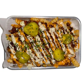 Double Burger Fries