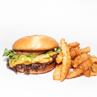 Single Smash Burger Combo