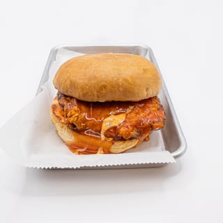 SAUCY Chicken Sandwich