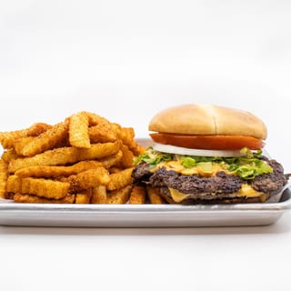 Double Smash Burger Combo